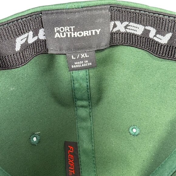 Kenworth Green Logo Baseball Cap Port Authority Flexfit L/XL Cotton Blend - Picture 6 of 7